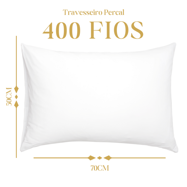 TRAVESSEIRO KING PRIME 400 FIOS