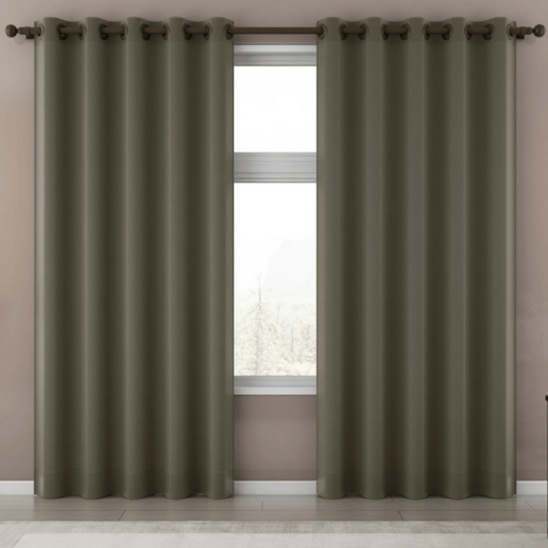 CORTINA SEMI BLACK OUT BELGA 2.30 X 2.00 MARROM