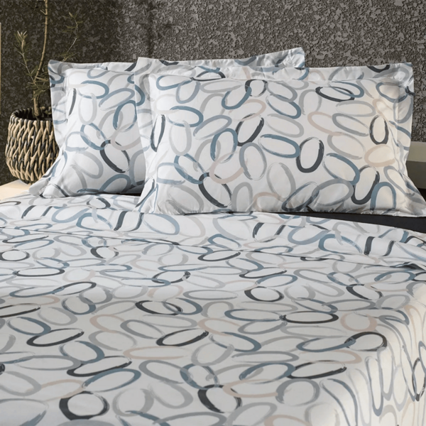 JOGO DE CAMA KING 4 PEÇAS ELOS