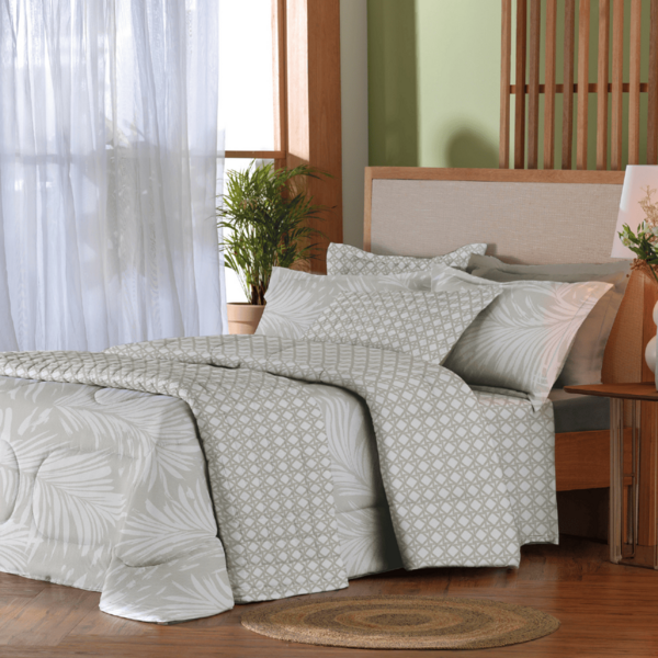 JOGO DE CAMA SOFISTICATA QUEEN 4 PEÇAS NATIVA