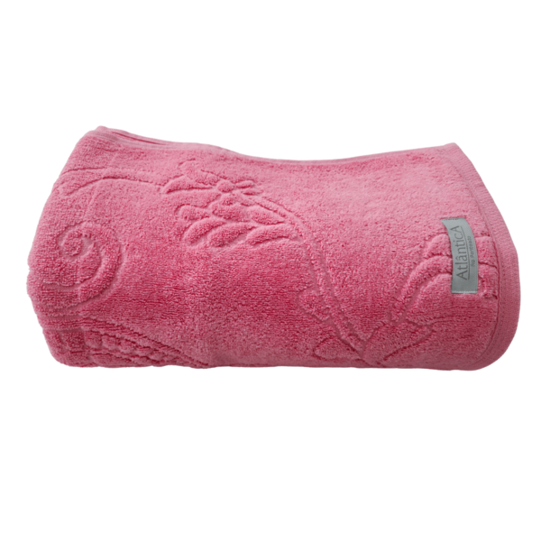 TOALHA DE ROSTO AMALFI ROSA FLAMINGO