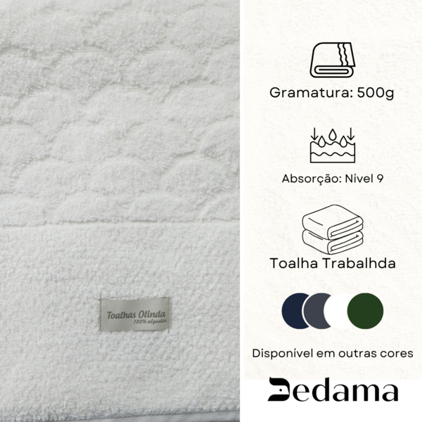 TOALHA BANHÃO SKALY OFF WHITE