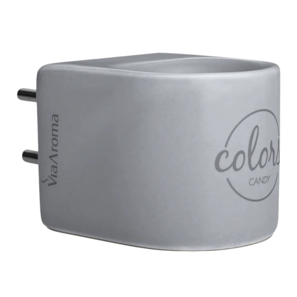 DIFUSOR ELÉTRICO PORCELANA COLORS CINZA