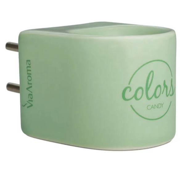 DIFUSOR ELÉTRICO PORCELANA COLORS VERDE