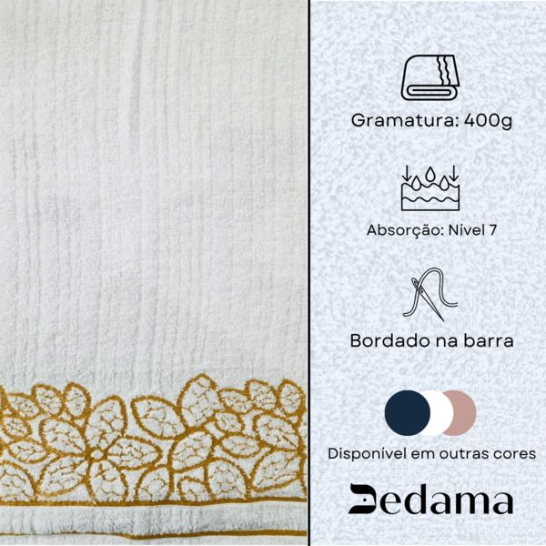 TOALHA DE BANHO SANDAI BRANCO