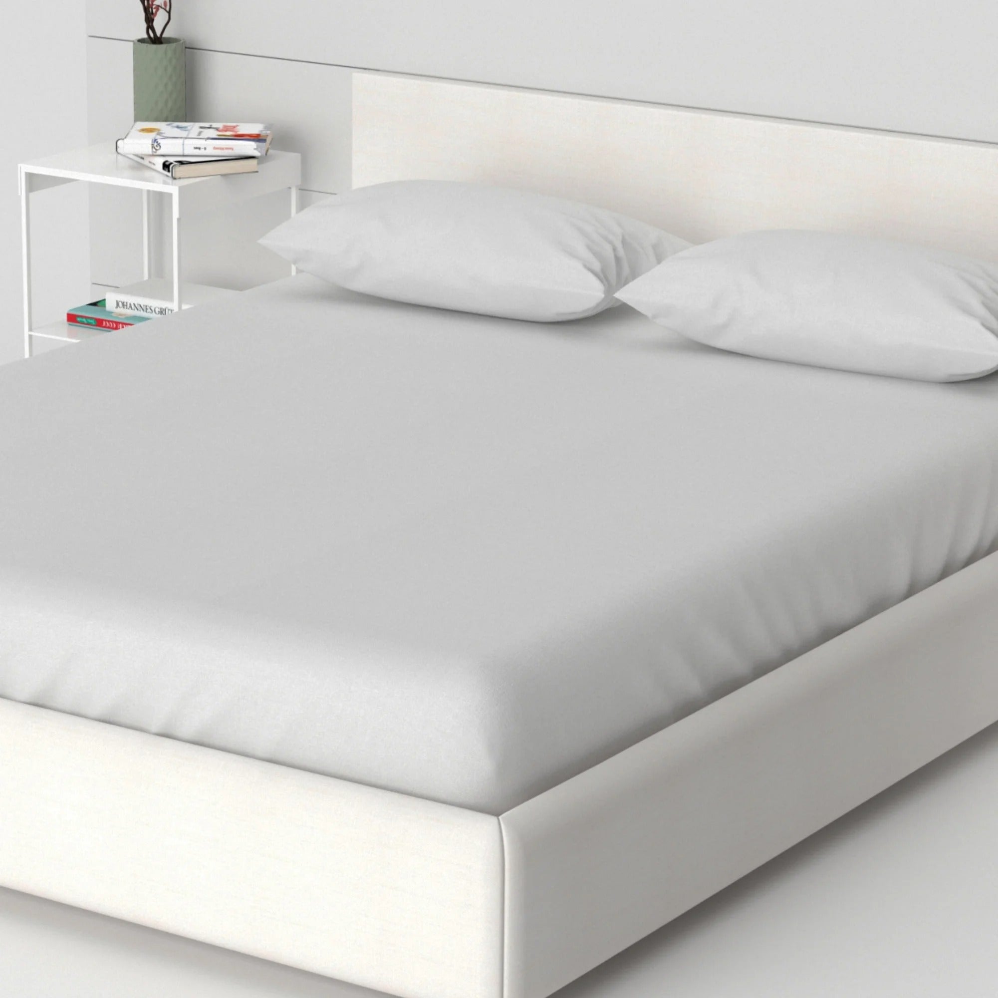JOGO DE CAMA GOLDEN CASAL 3 PEÇAS BRANCO