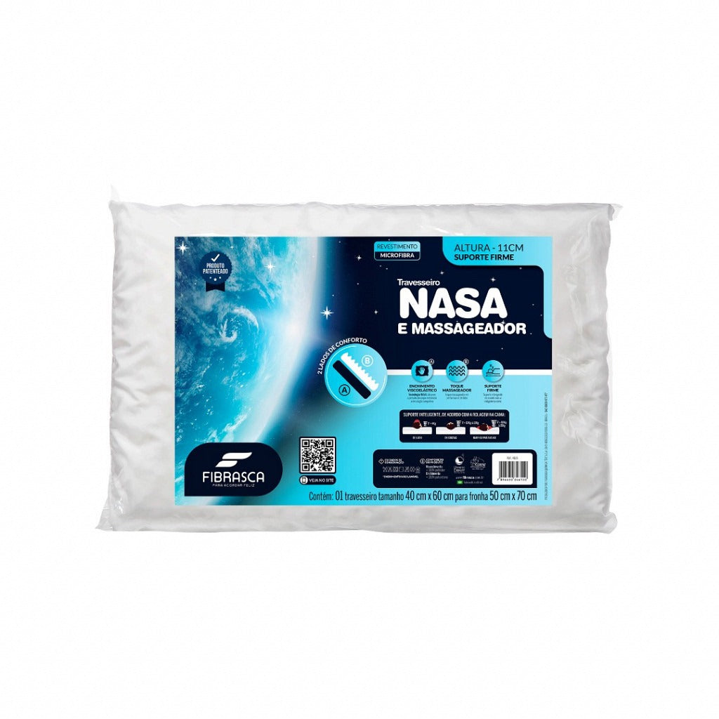 TRAVESSEIRO NASA E MASSAGEADOR