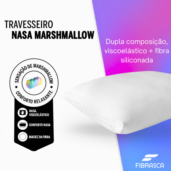 TRAVESSEIRO MARSHMALLOW