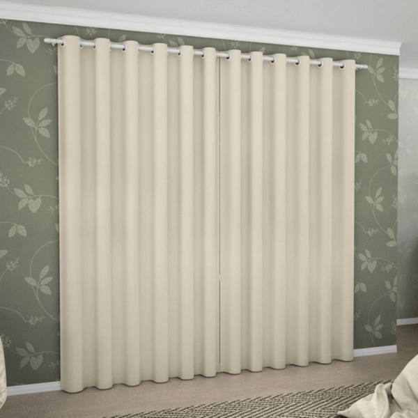 CORTINA BLACKOUT 1.80 X 2.00 BEGE
