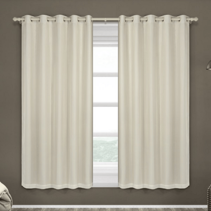 CORTINA CORTA LUZ PVC BEGE 2.30 X 2.80