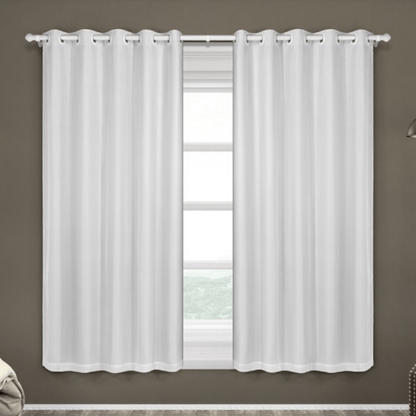 CORTINA CORTA LUZ PVC BRANCO 1.60 X 1.40