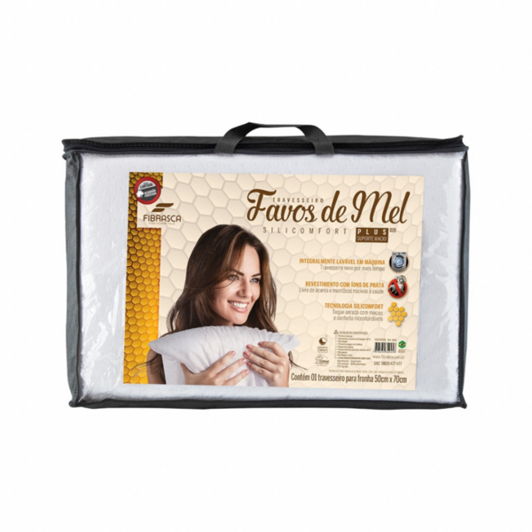 TRAVESSEIRO FAVO DE MEL PLUS