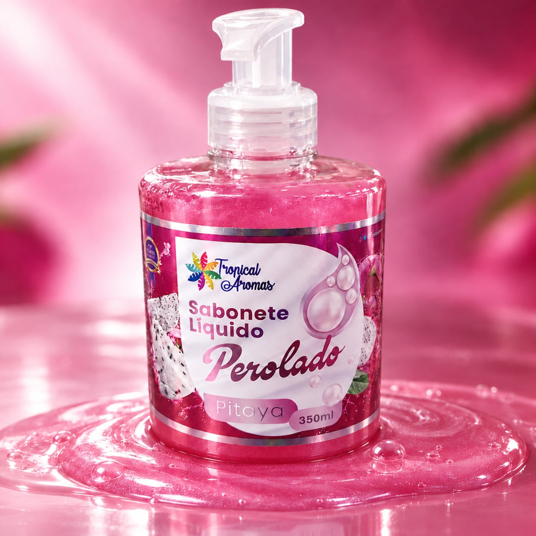 SABONETE LÍQUIDO PEROLADO PITAYA 350ML
