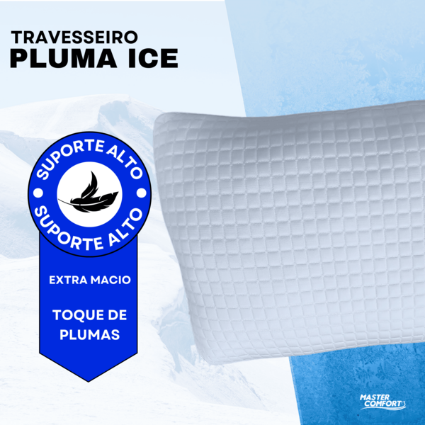 Travesseiro Pluma Ice