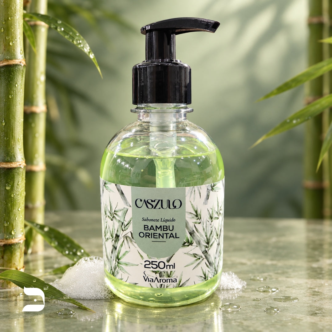 SABONETE LÍQUIDO CASZULO BAMBU ORIENTAL 250ML
