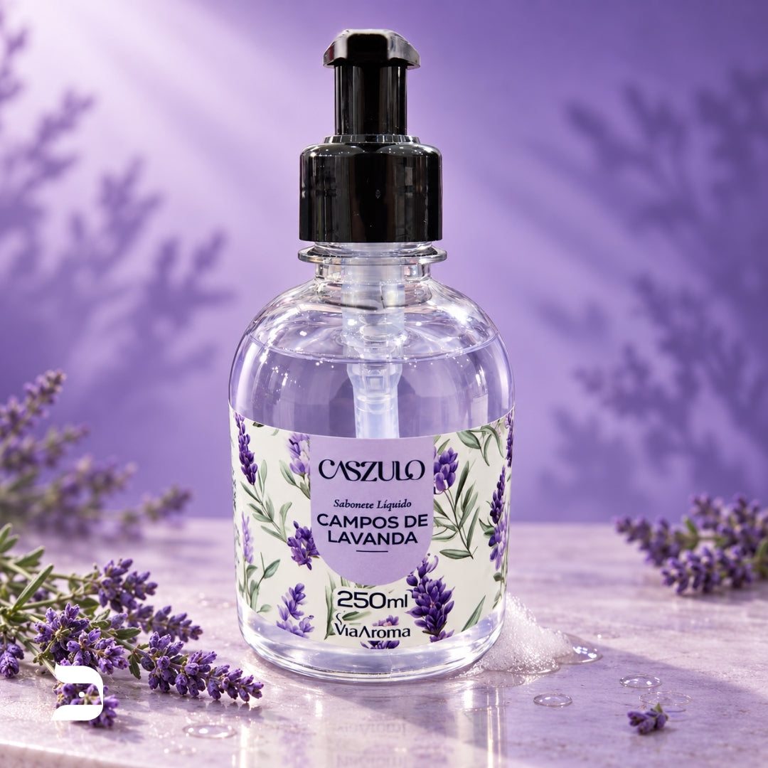 SABONETE LÍQUIDO CASZULO CAMPOS DE LAVANDA 250ML