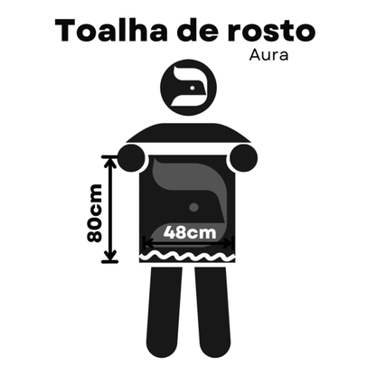 TOALHA DE ROSTO AURA VERDE