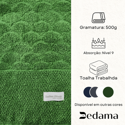 TOALHA BANHÃO SKALY VERDE MATA
