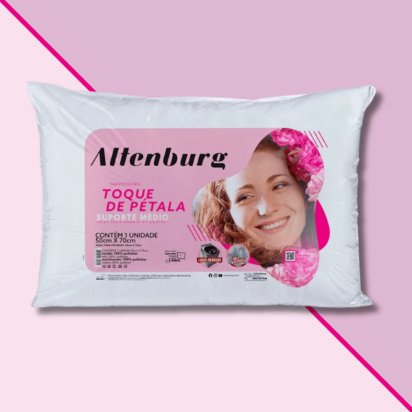 TRAVESSEIRO TOQUE DE PÉTALA ALTENBURG