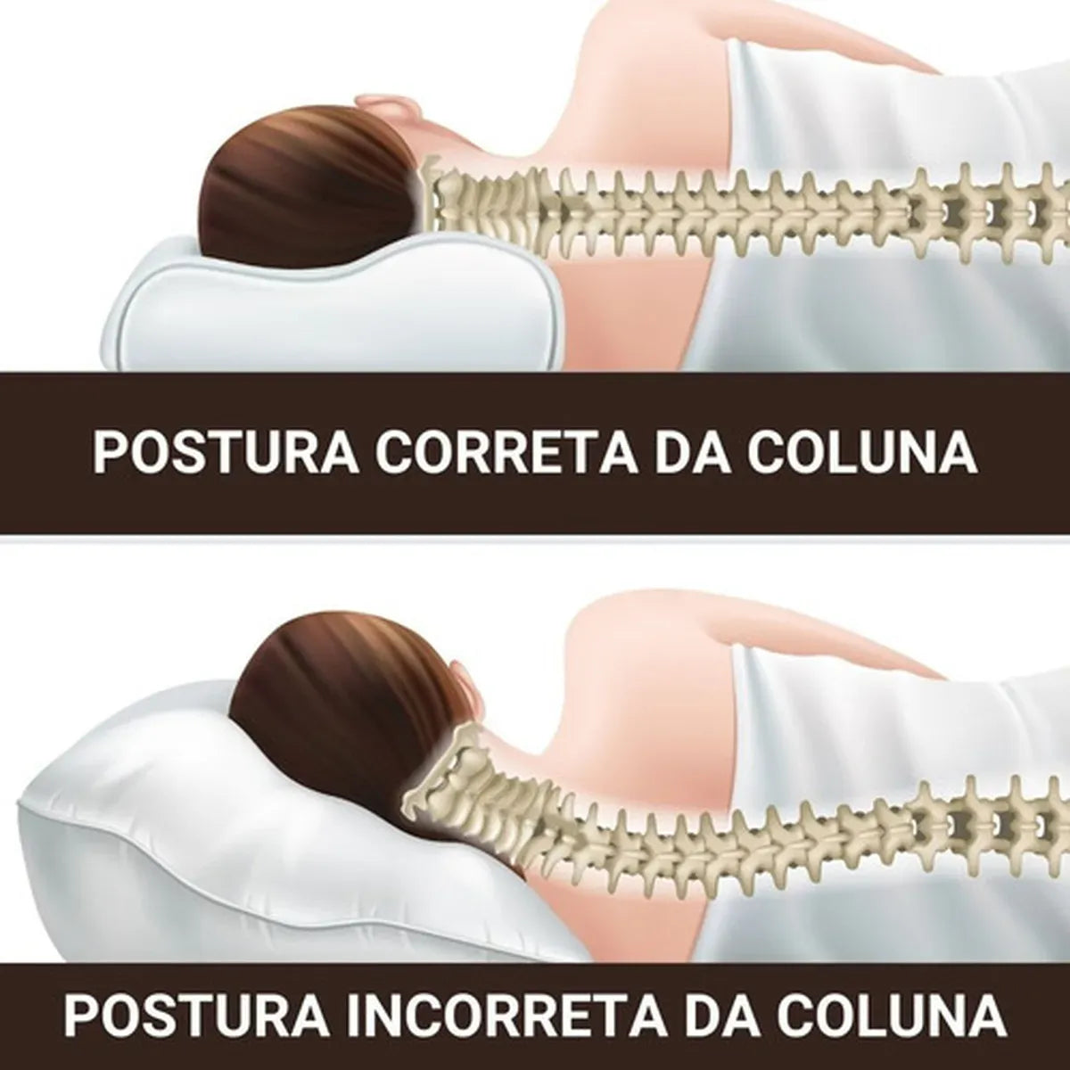 TRAVESSEIRO ANATÔMICO MASTER NASA