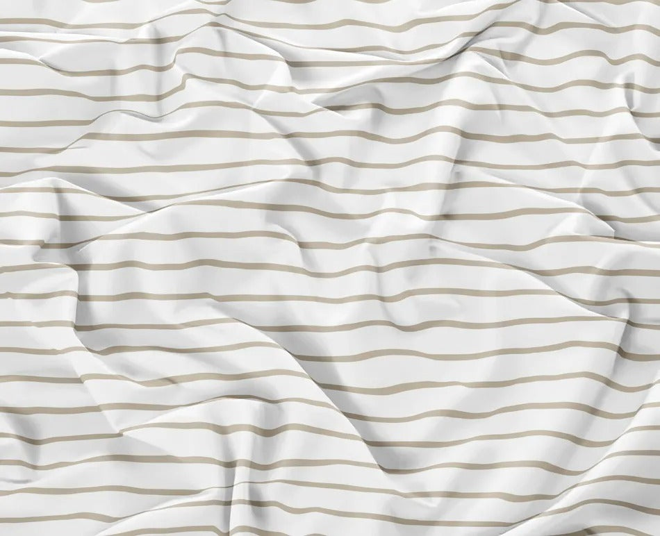 JOGO DE CAMA TOQUE DE SEDA SOLTEIRO 2 PEÇAS LISTRADO