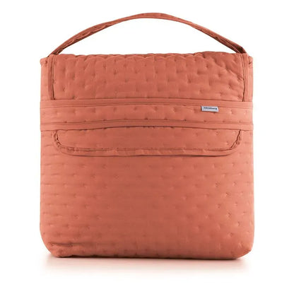 COLCHA QUEEN TOQUE ACETINADO TERRA