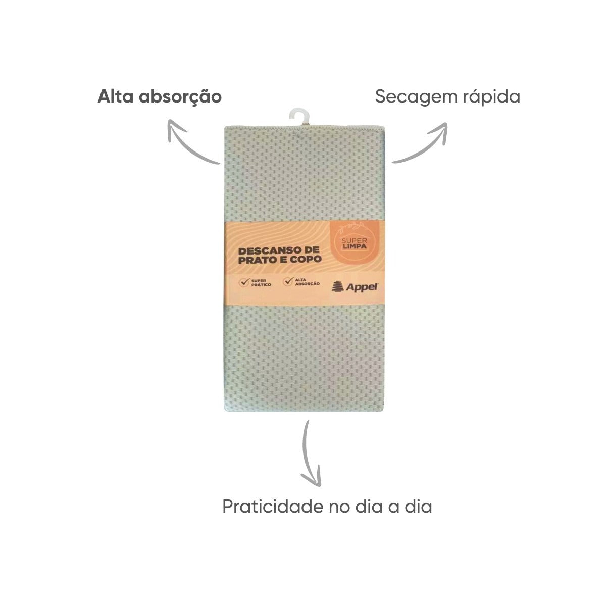 DESCANSO DE COPO PRATA