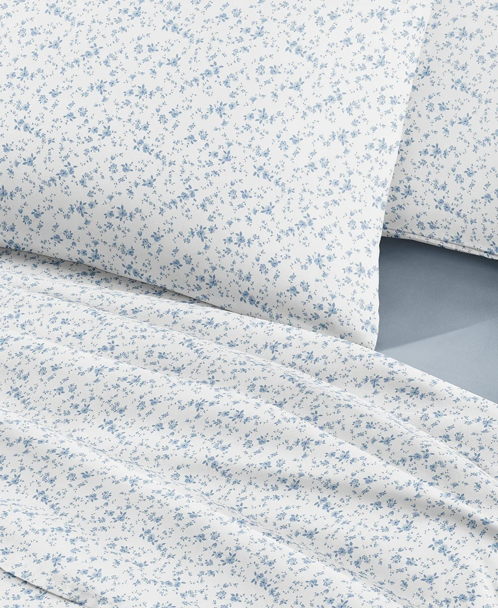 JOGO DE CAMA TOQUE DE SEDA SOLTEIRO 2 PEÇAS PRIMAVERA
