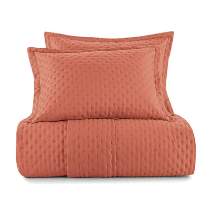 COLCHA QUEEN TOQUE ACETINADO TERRA