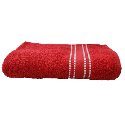 TOALHA DE BANHO LINEA VERMELHO