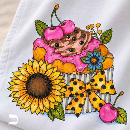 PANO DE PRATO ESTAMPADO 100% Algodão